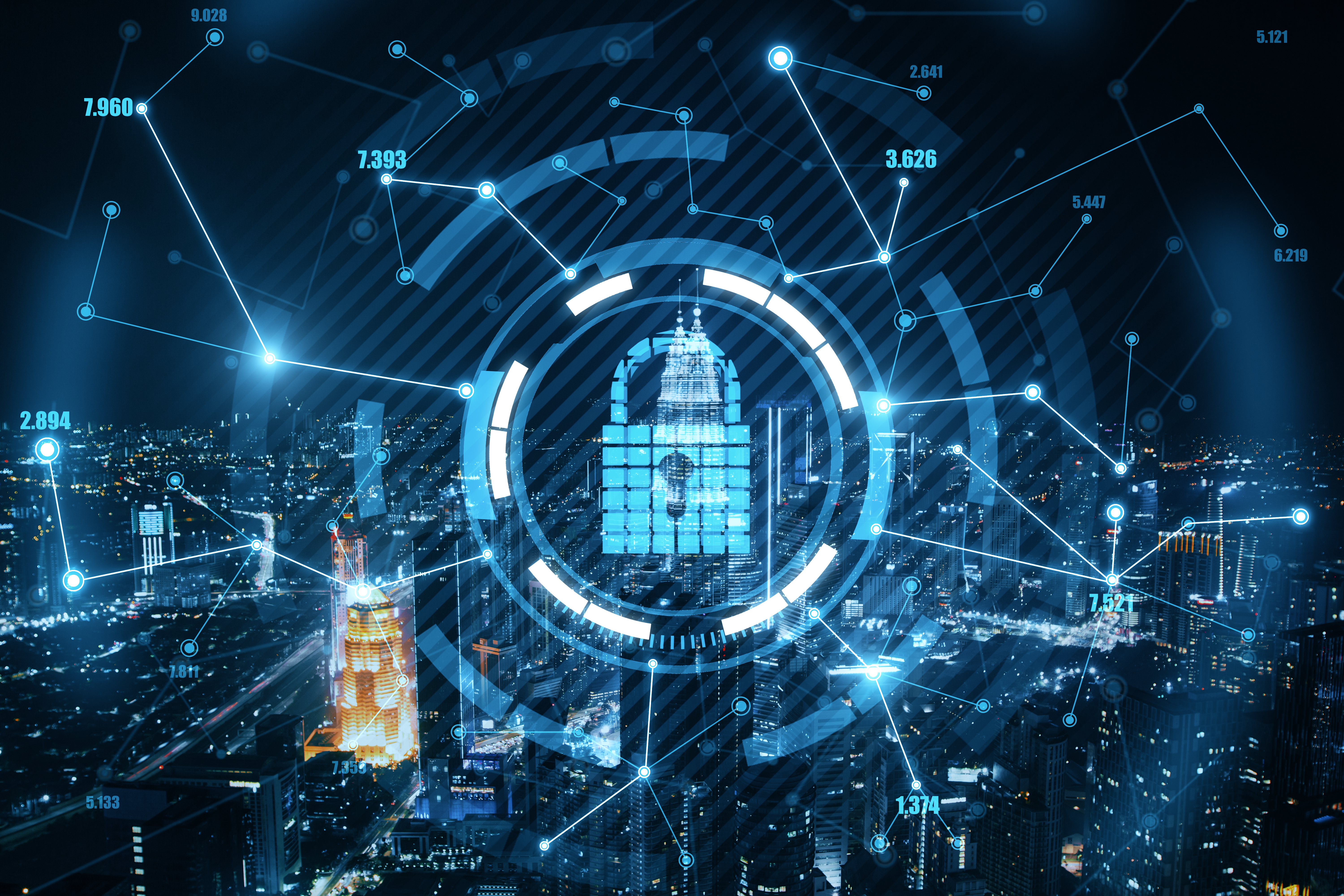 Zero trust network security hologram